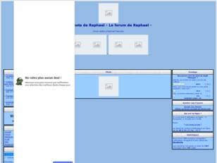 Des mots de Raphael...