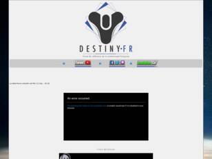 Destiny Fr | Forum