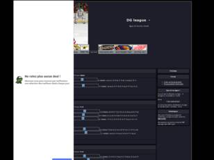 creer un forum : DG league