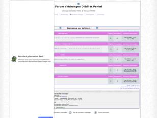 Echanges Diddl et Panini