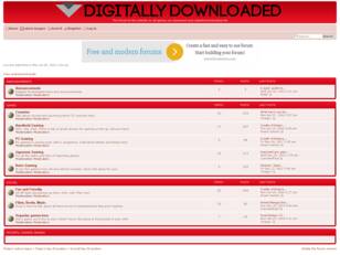 Digitally Downloaded Forum