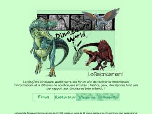 Dinosaure World - Le Forum