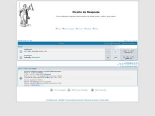 Forum gratis : direitoderesposta