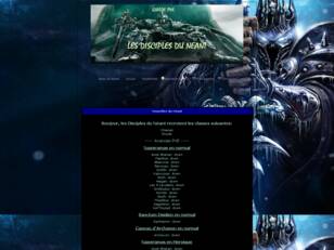 creer un forum : Guilde PVE de World Of Warcraft