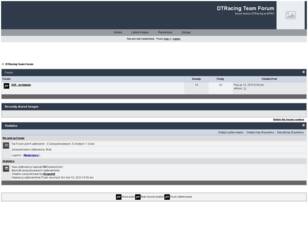 DTRacing Team Forum