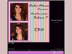 Forum gratuit : Dulce Maria Rumania