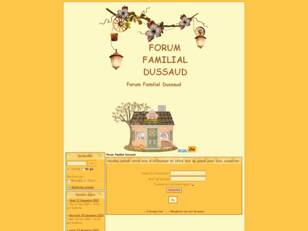 Forum Familial Dussaud