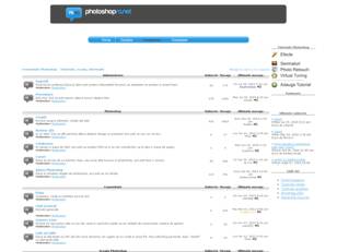Photoshop - Forum, scoala photoshop, informatii photoshop, comunitate