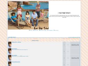 creer un forum : • East High School •