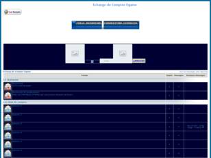 Echange de Comptes Ogame