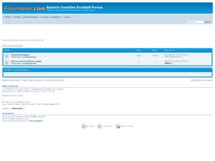 Eastern Counties Football Forum
