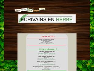 Ecrivains en herbe