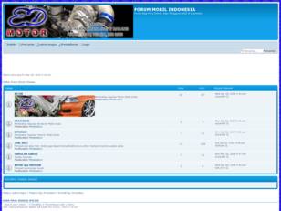 FORUM MOBIL INDONESIA by ED MOTOR