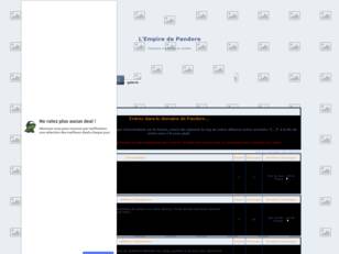 Site officiel de l'Empire de Pandore