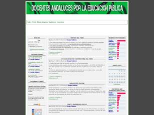 Foro gratis : Docentes Andaluces por la Educación Públ