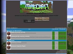 ElectroCube - Serveur minecraft 1.4.7
