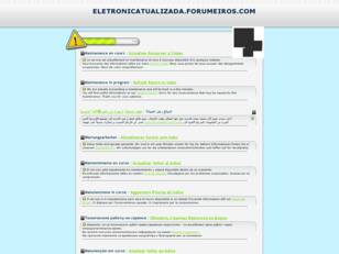 Forum gratis : ELETRONICA ATUALIZADA