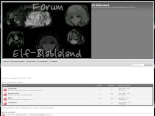 creer un forum : Elf-Blablaland