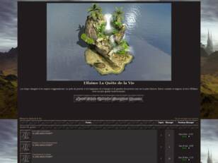 Elfaime La Quête de Vie RPG forum fantastique