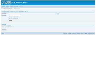 ELTP Message Board