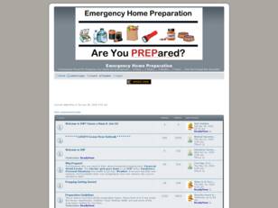 Emergency Home Preparation