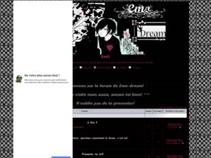 EmO Ce forum parle des emos en general, leur musiq