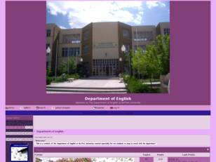 Free forum : Department of English