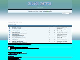 ENG Mt2 Forum.