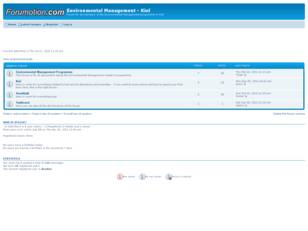 Environmental Management - Kiel