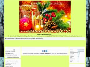 Forumactif.com : ESPRIT DE DIALOGUES