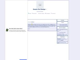 Forum gratis : Essais-De-Design