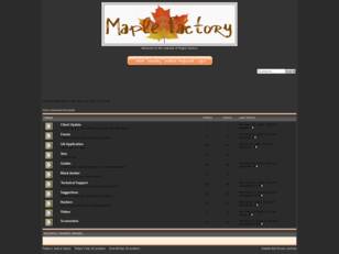 Free forum : Maple Factory