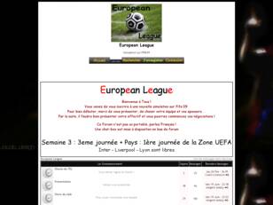 Simulation : European League