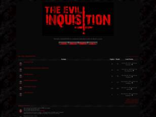 Free forum : THE EVIL INQUISITION