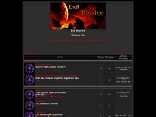 Foro gratis : Evil Masters