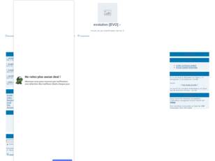 Forum gratis : evolution [EVO]