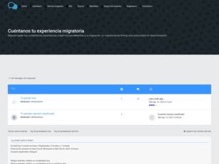 Cuéntanos tu experiencia migratoria