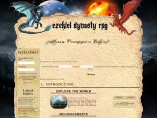 Ezekiel Dynasty RPG