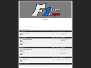 Forum F1 Speed League