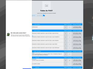 creer un forum : Fadas du FOOT