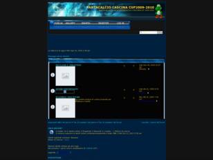 FANTACALCIO CASCINA CUP2009-2010