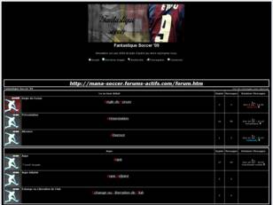 creer un forum : Fantastique Soccer '09