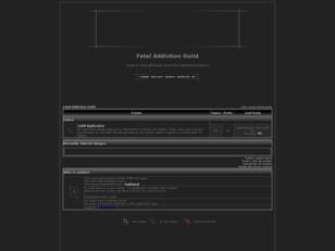 Free forum : Fatal Addiction Guild