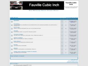 creer un forum : Fauville Cubic Inch