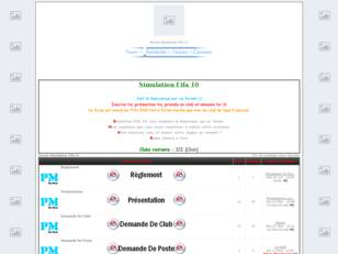 Forum Simulation Fifa 10