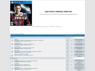 LIGA FIFA14 MANUAL PARA PS4