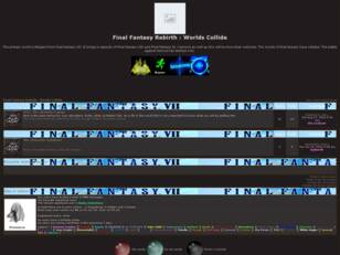 Free forum : Final Fantasy Rebirth : Worlds Collide