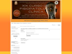 XIX Curso de Fisiopatología Clínica 2014