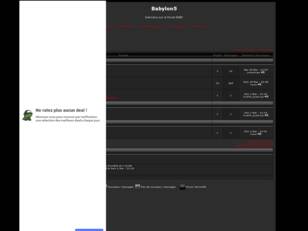 creer un forum : Babylon5