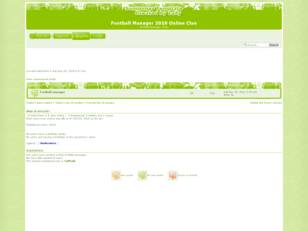 Football Manager 2010 Online Clan